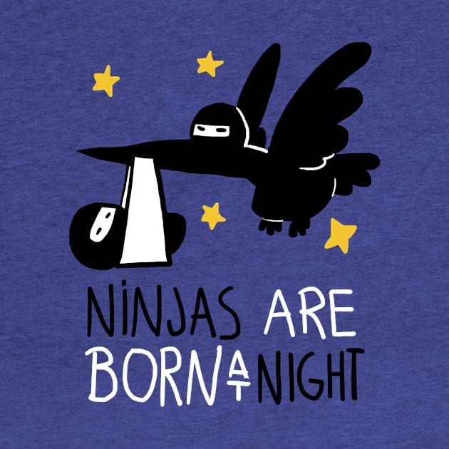 Ninjas are born at night by Queenmob